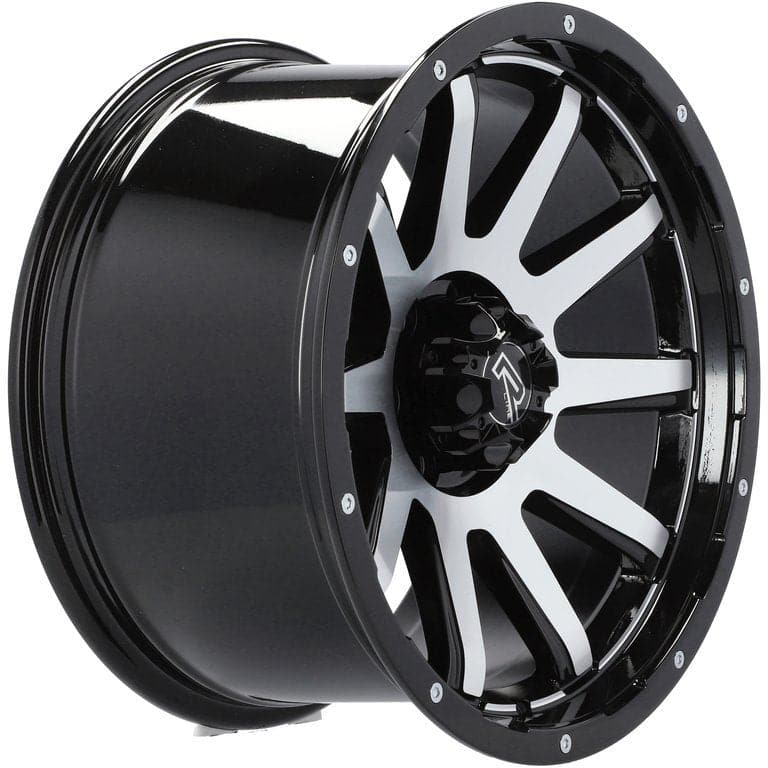 Alu kola Racing Line A1302 9x17 5x139.7 ET0 černá, Offroad WheelsUp