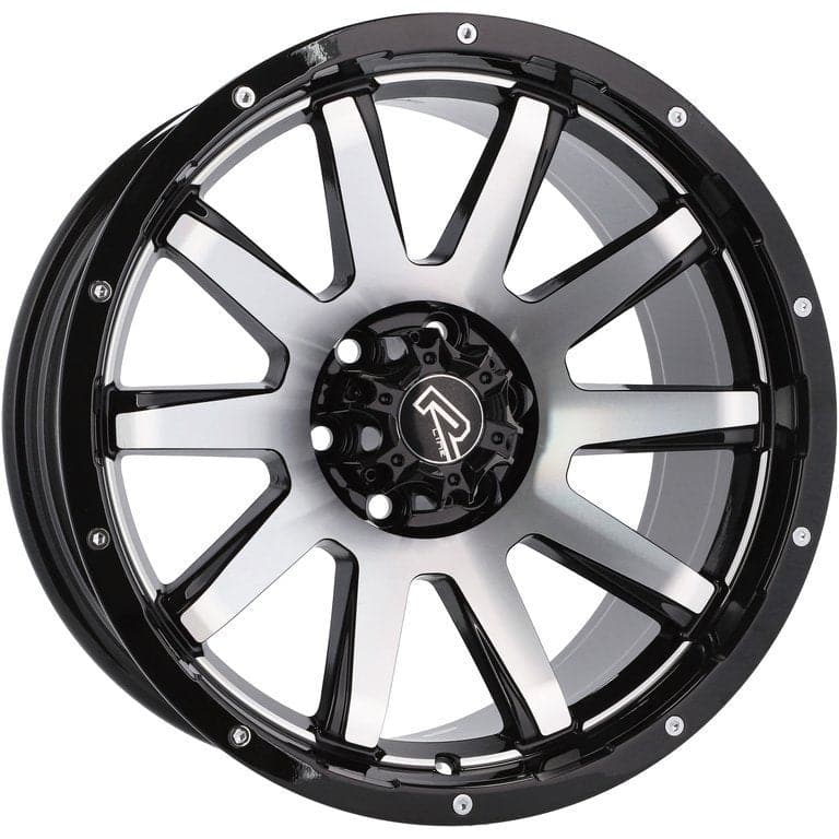 Alu kola Racing Line A1302 9x17 5x139.7 ET0 černá, Offroad WheelsUp