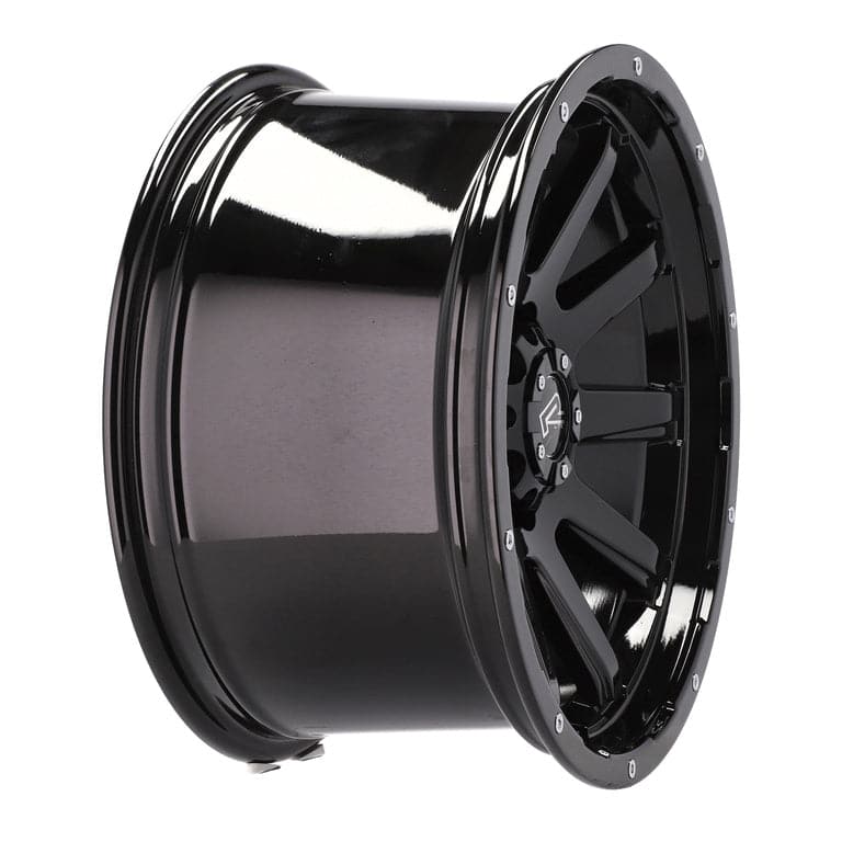 Alu kola Racing Line A1302 9x17 5x139.7 ET0 černá, Offroad WheelsUp