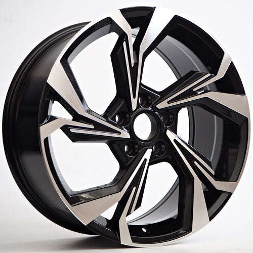 Alu kola Racing Line Delta 8x19 5x112 ET45 Black Face Machined WheelsUp