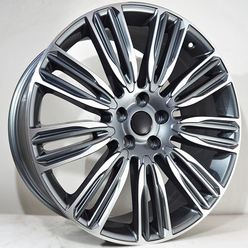 Alu kola Racing Line Drag 9,5x21 5x120 ET48 Grey Face Machined WheelsUp