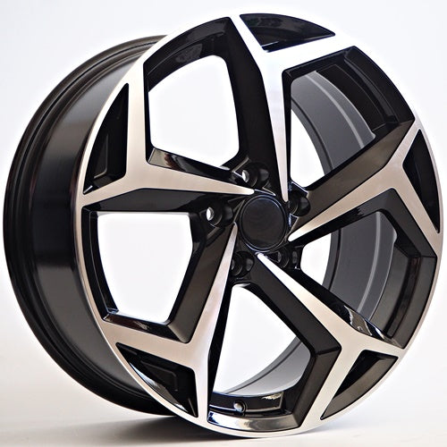 Alu kola Racing Line Drake 8x18 5x112 ET45 Black Face Machined WheelsUp