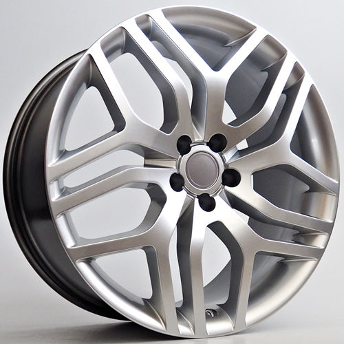 Alu kola Racing Line Drop 9,5x22 5x108 ET45 Hyper Silver WheelsUp