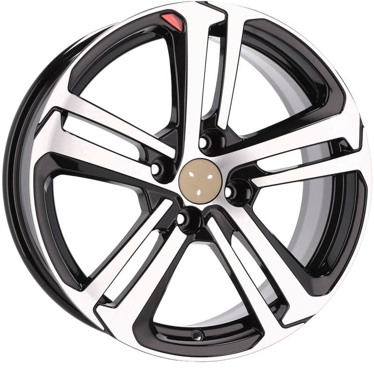 Alu kola Racing Line A5017 7x17 4x108 ET25, černá WheelsUp