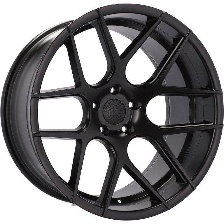 Alu kola HAXER HX022 9x20 5x112 ET30, černá WheelsUp
