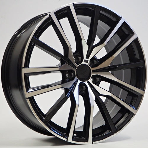 Alu kola Racing Line Fang 9x20 5x112 ET35 Black Face Machined WheelsUp