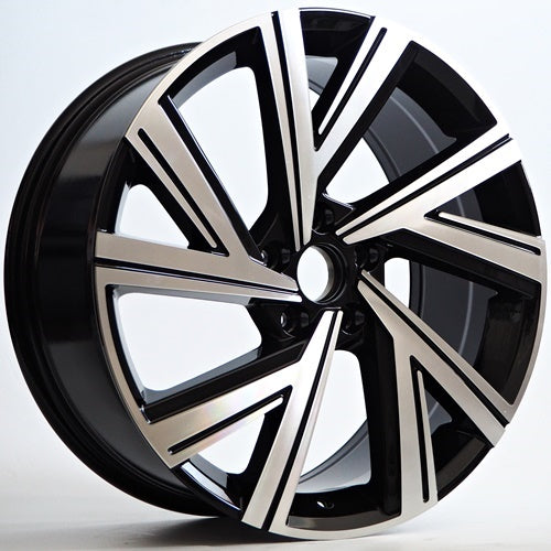 Alu kola Racing Line Fold 8x18 5x112 ET45 Black Face Machined WheelsUp