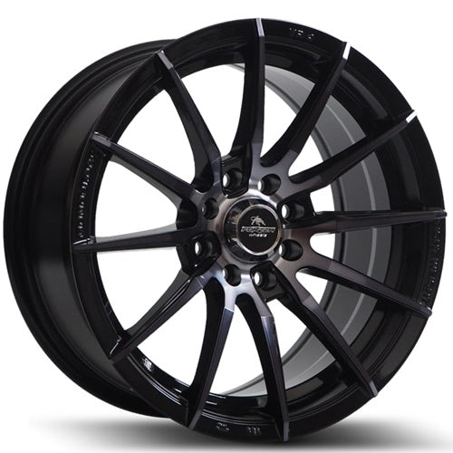 Alu kola Forzza Atom 7x15 4x100/108 ET25 73.1 Black Magic Machined WheelsUp