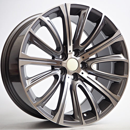 Alu kola Racing Line Greso 9,5x19 5x112 ET38 Grey Face Machined WheelsUp