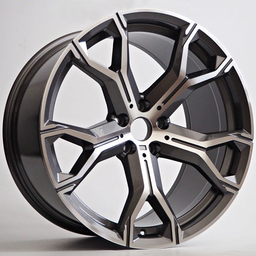 Alu kola Racing Line Harper 10,5x20 5x112 ET40 Grey Face Machined WheelsUp