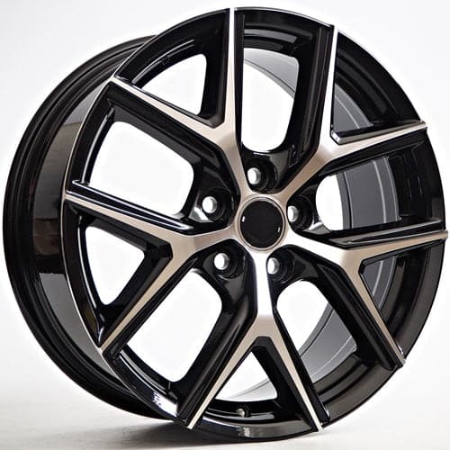 Alu kola Racing Line Heat 7,5x18 5x114,3 ET45 Black Face Machined WheelsUp