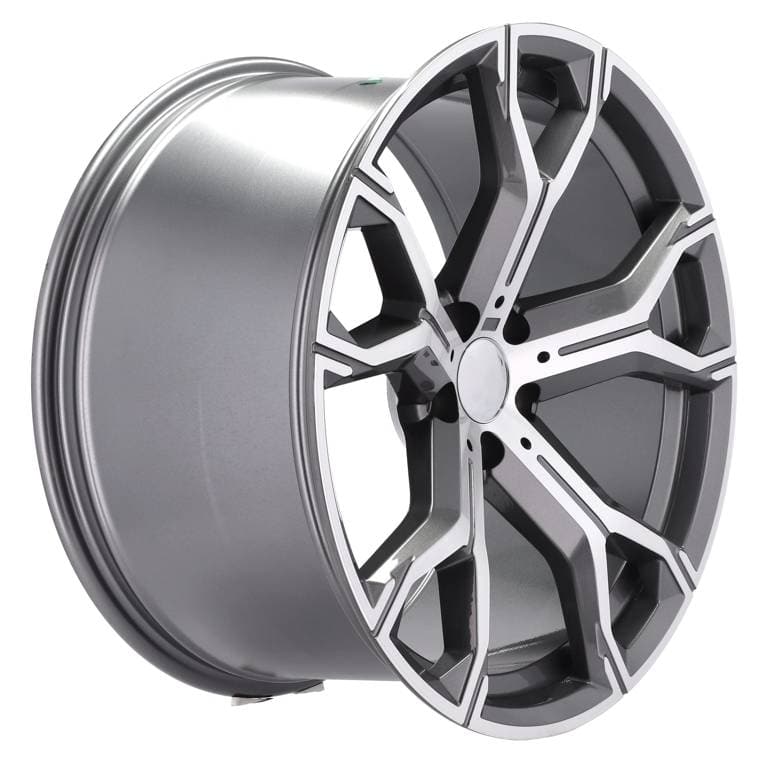 Alu kola Racing Line B5498 9.5x22 5x112 ET37 šedá, BMW WheelsUp