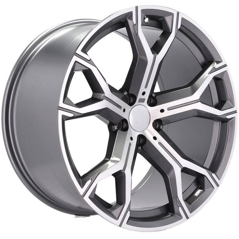 Alu kola Racing Line B5498 9.5x22 5x112 ET37 šedá, BMW WheelsUp