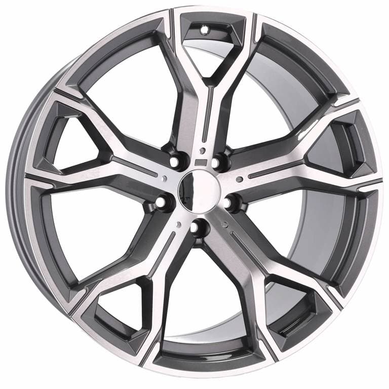 Alu kola Racing Line B5498 9.5x22 5x112 ET37 šedá, BMW WheelsUp