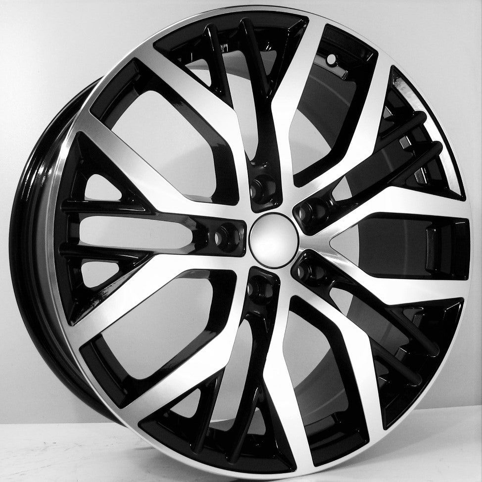 Alu kola Racing Line Joris 8x18 5x112 ET45 Black Face Machined WheelsUp