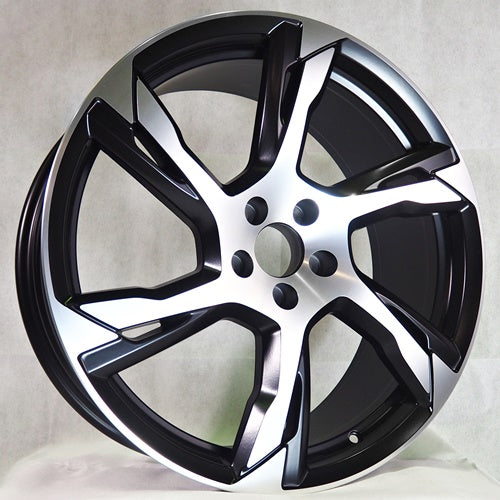Alu kola Racing Line Manco 8x18 5x108 ET45 Black Matt Face Machined WheelsUp