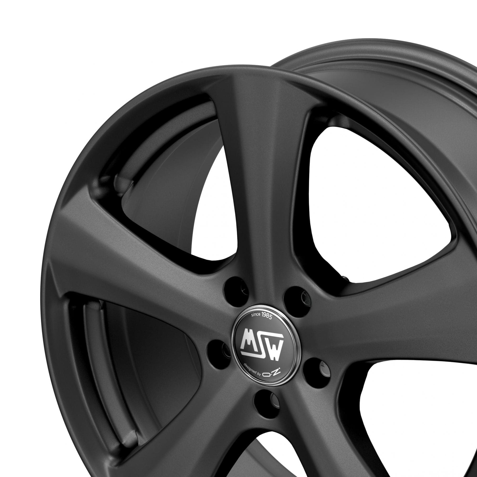 Alu kola MSW 19 VAN 6,5x16 5x118 ET48 71,1 černá WheelsUp