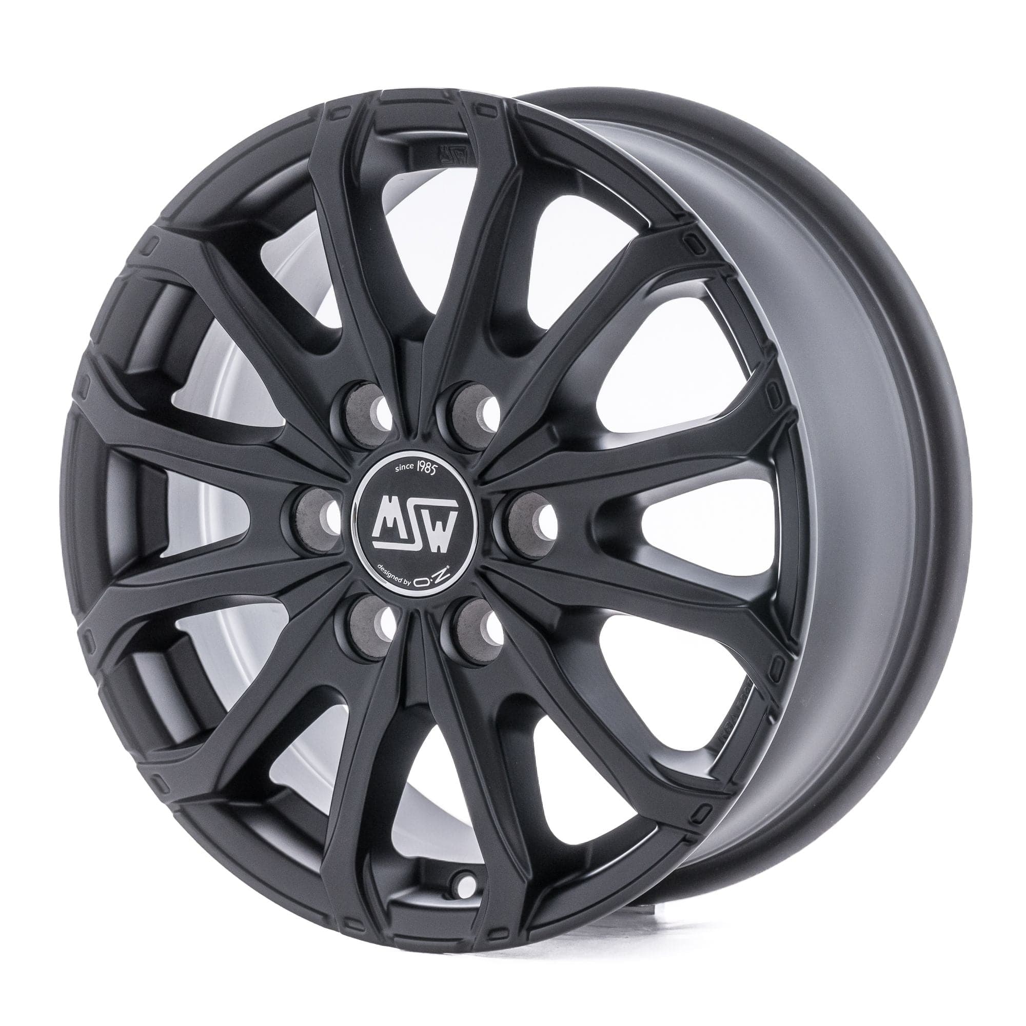 Alu kola MSW 48 VAN 6 HOLES 6,5x16 6x130 ET62 84 černá WheelsUp