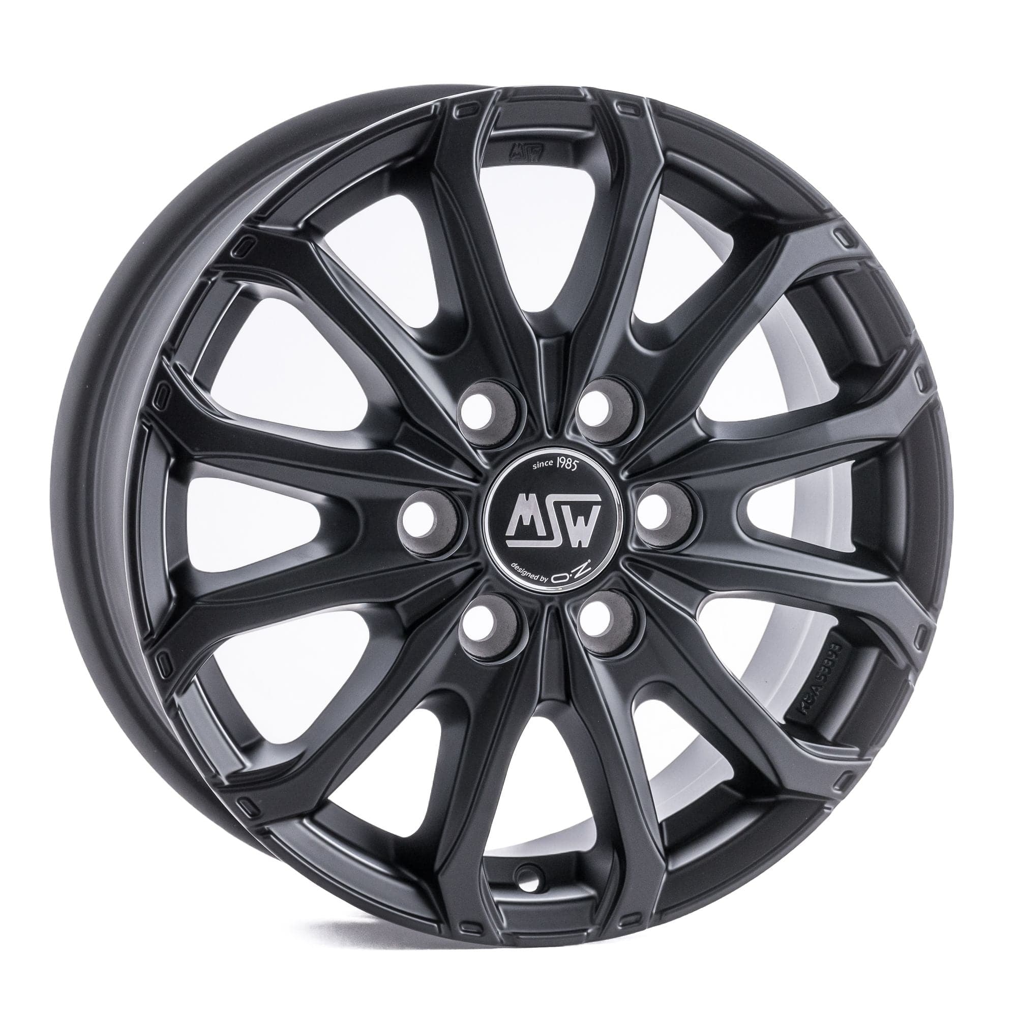 Alu kola MSW 48 VAN 6,5x16 5x160 ET60 65,1 černá WheelsUp