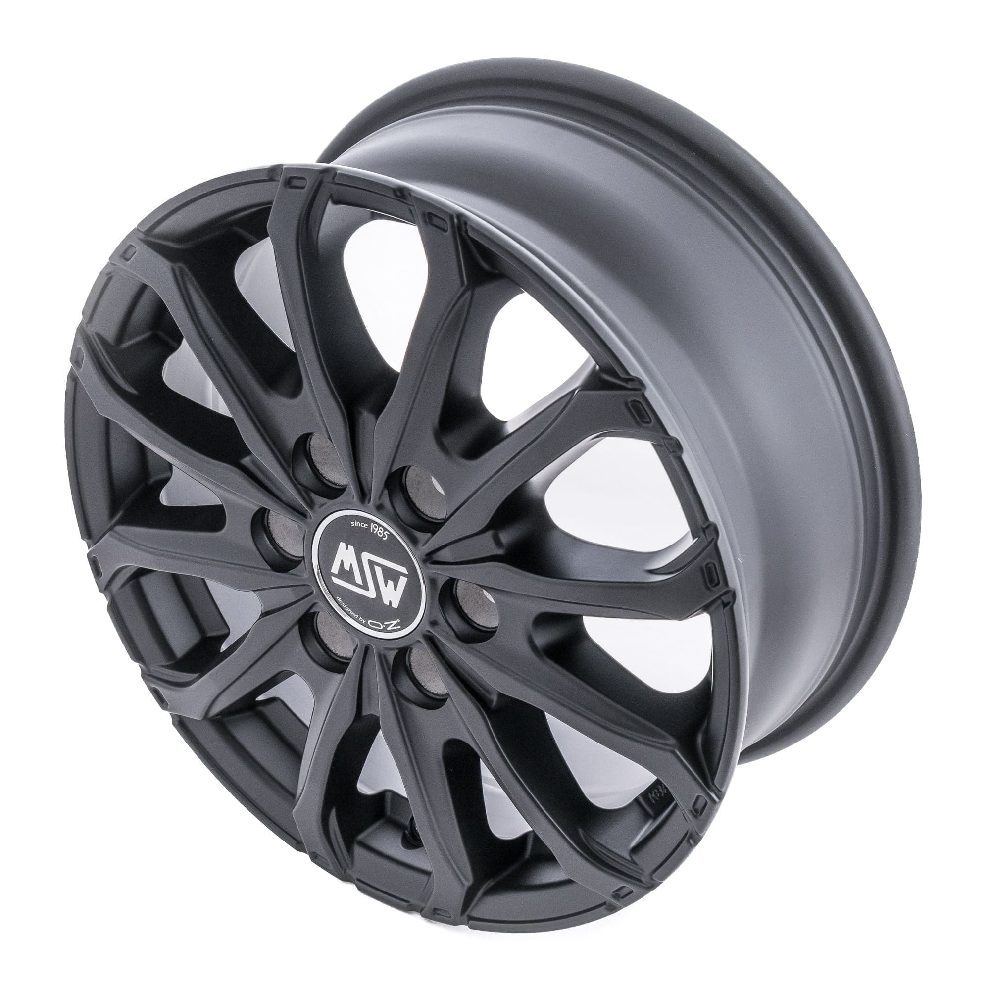 Alu kola MSW 48 VAN 6,5x16 5x118 ET55 71,1 černá WheelsUp