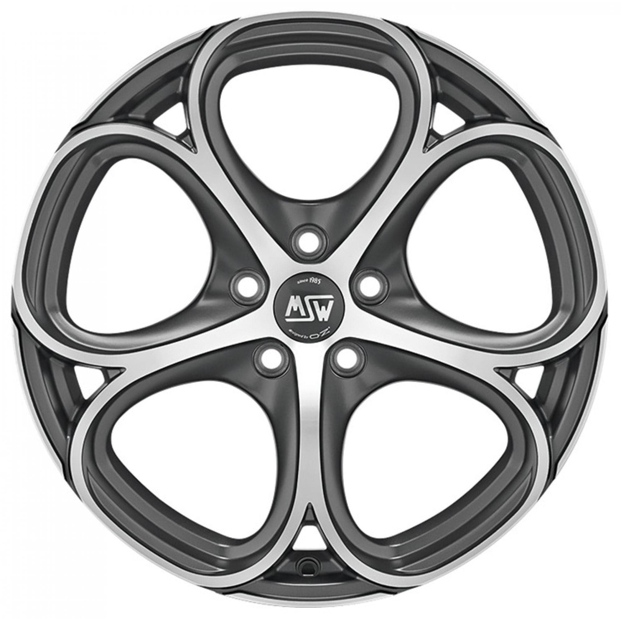 Alu kola MSW 82 8x19 5x112 ET50 73 šedá WheelsUp