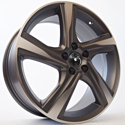 Alu kola Racing Line Murano 7,5x17 5x108 ET45 Grey Matt Face Machined WheelsUp