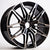 Alu kola Racing Line Nero 8x19 5x112 ET25 Black Face Machined