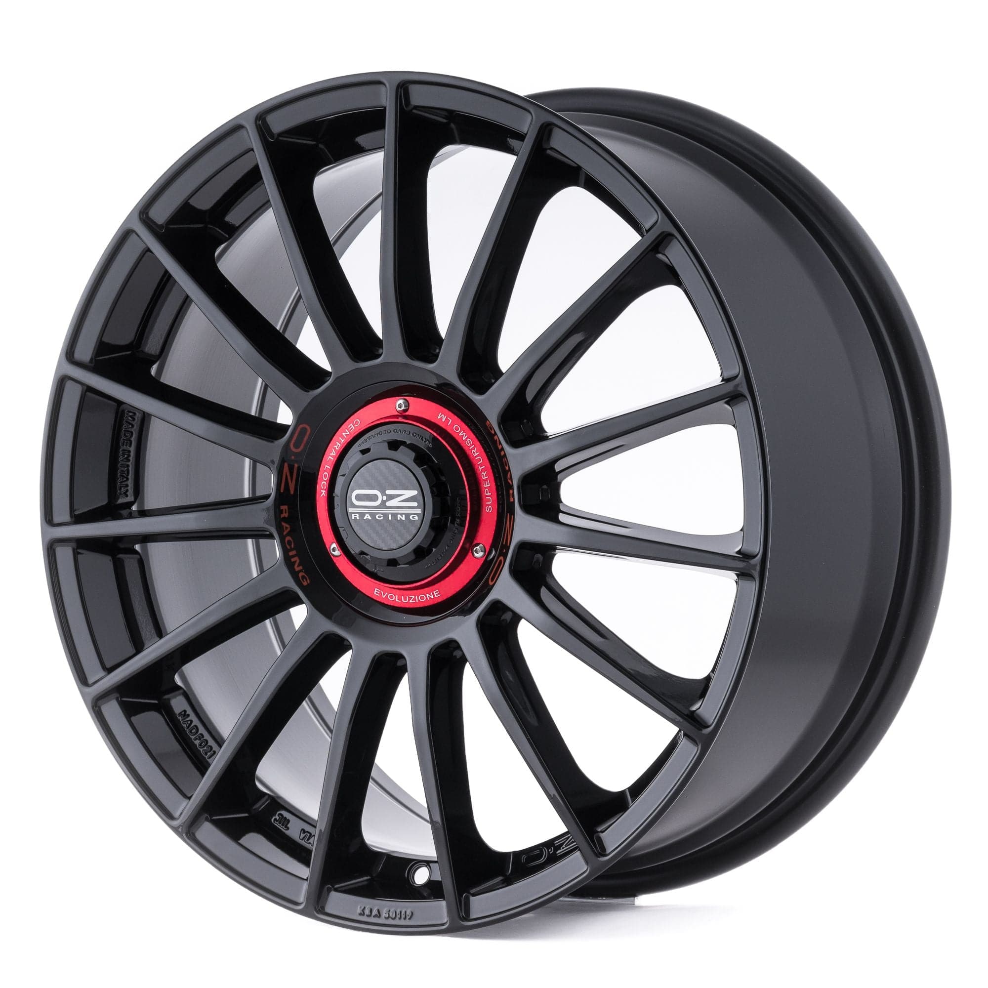 Alu kola OZ SUPERTUR EVOLUZIONE 8,5x19 5x112 ET44 75 černá WheelsUp