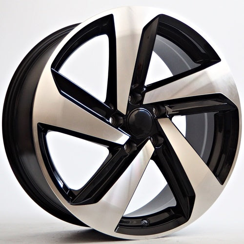 Alu kola Racing Line Point 8,5x19 5x112 ET45 Black Face Machined WheelsUp