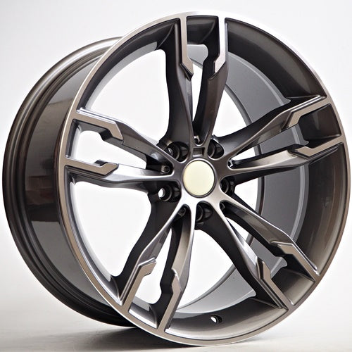 Alu kola Racing Line Grip 9,5x19 5x112 ET35 Grey Face Machined WheelsUp