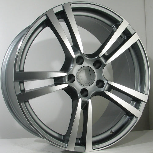 Alu kola Racing Line Puerto 9x20 5x130 ET48 Grey Face Machined WheelsUp