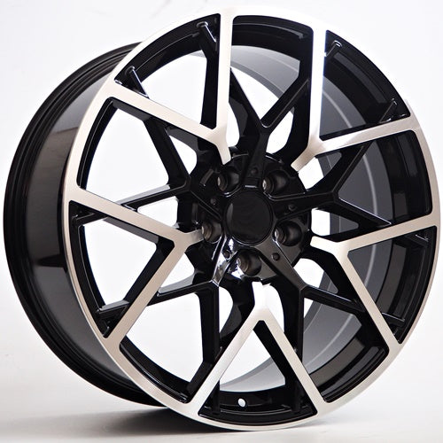 Alu kola Racing Line Raven 9,5x20 5x112 ET38 Black Face Machined WheelsUp
