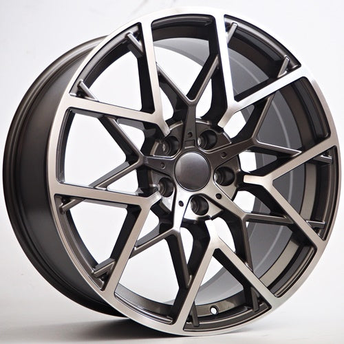 Alu kola Racing Line Raven 9,5x20 5x120 ET38 Grey Face Machined WheelsUp