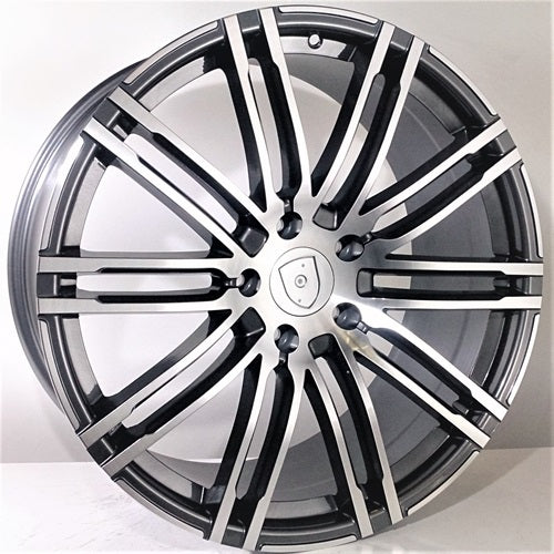Alu kola Racing Line Parma 10x21 5x130 ET50 Grey Face Machined WheelsUp