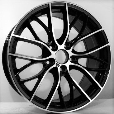 Alu kola Racing Line Sigulo 8x18 5x120 ET35 Black Face Machined WheelsUp