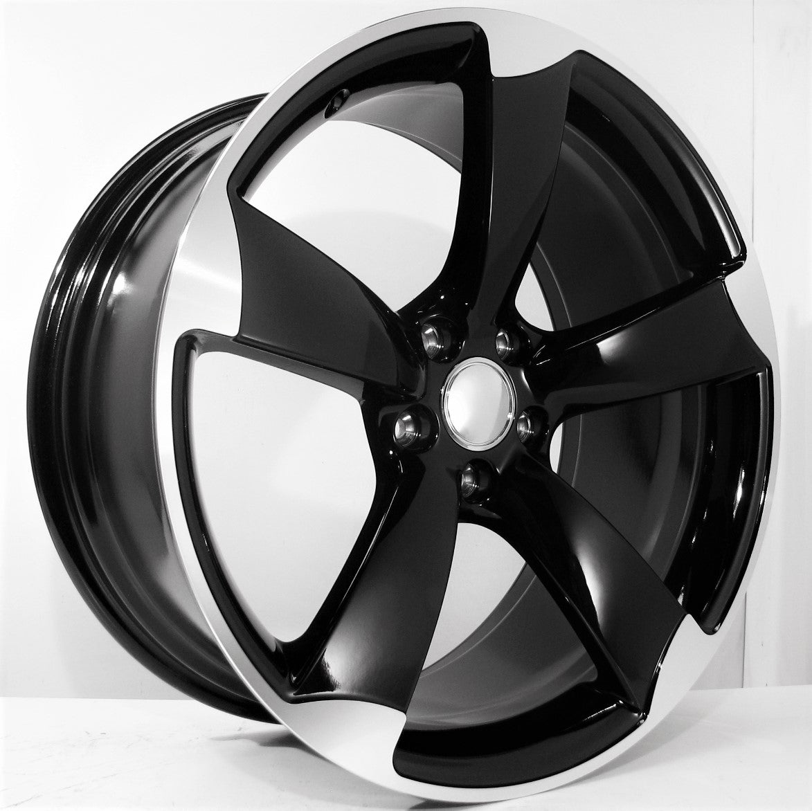 Alu kola Racing Line Oman 8,5x19 5x112 ET35 Black Face Machined WheelsUp