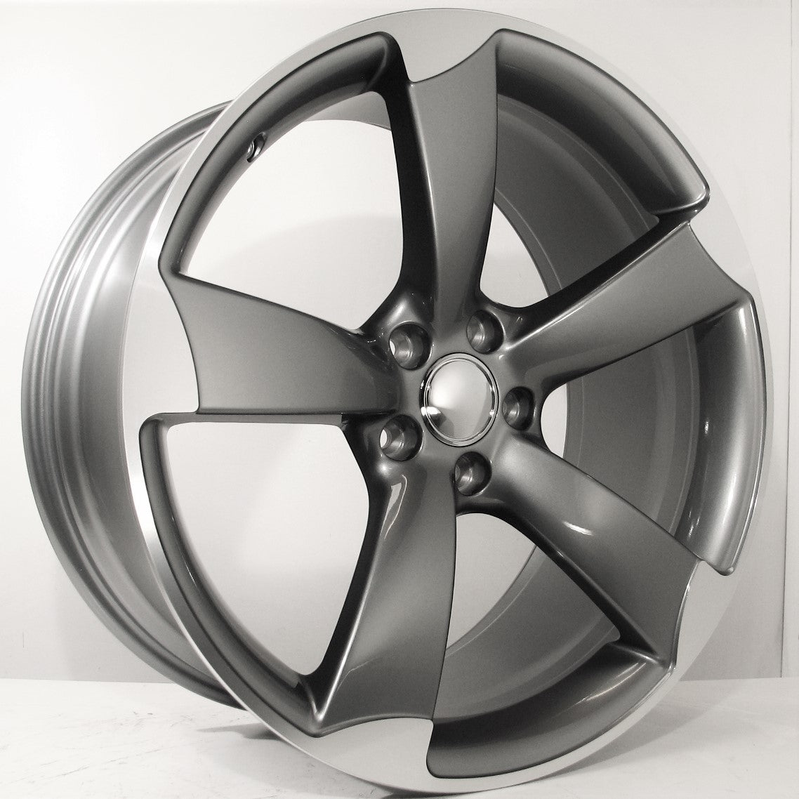 Alu kola Racing Line Oman 8,5x19 5x112 ET35 Grey Face Machined WheelsUp