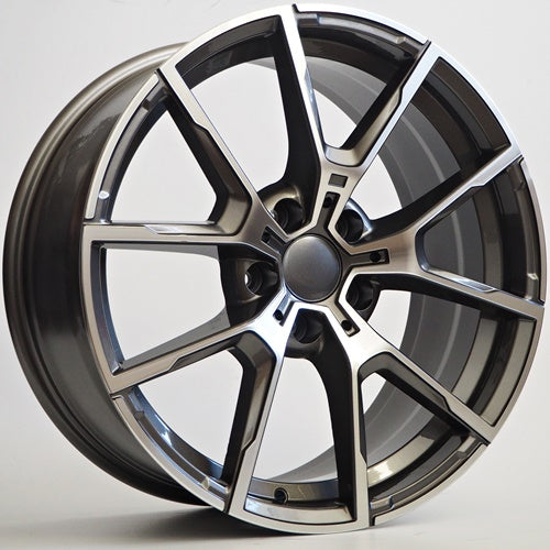 Alu kola Racing Line Torn 9,5x19 5x112 ET35 Grey Face Machined WheelsUp