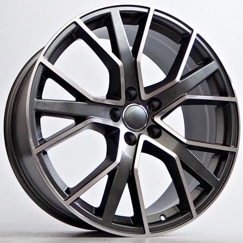 Alu kola Racing Line Trend 9,5x21 5x112 ET20 Grey Face Machined WheelsUp