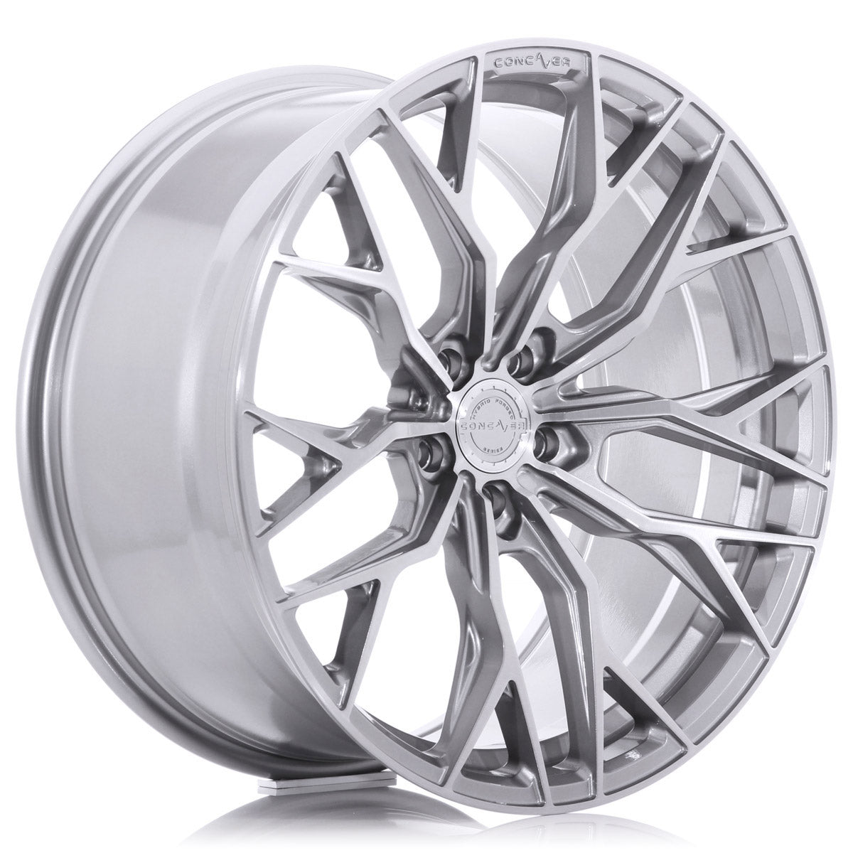 Concaver CVR1 Brushed Titanium WheelsUp