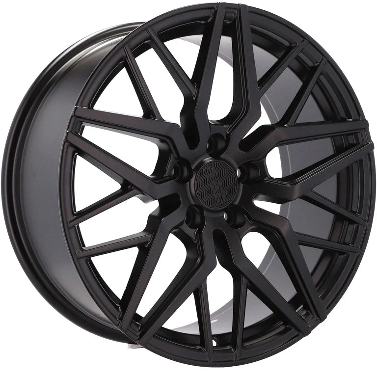 HAXER HX035 Black Half Matt WheelsUp