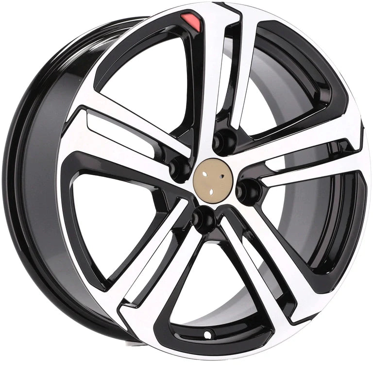 Alu kola Racing Line A5017 Black Polished WheelsUp
