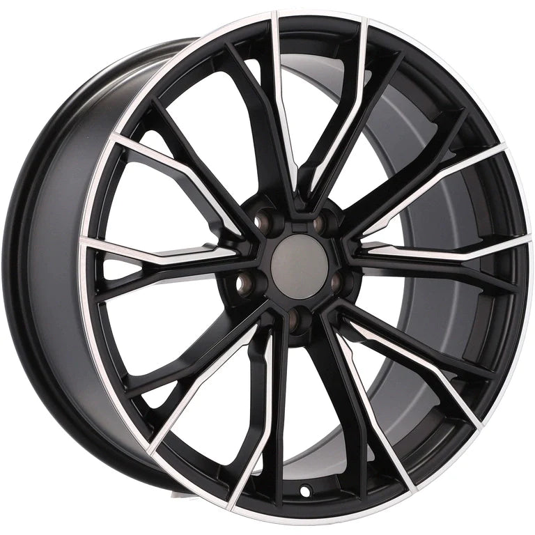 Alu kola Racing Line A5385 Black Half Matt WheelsUp