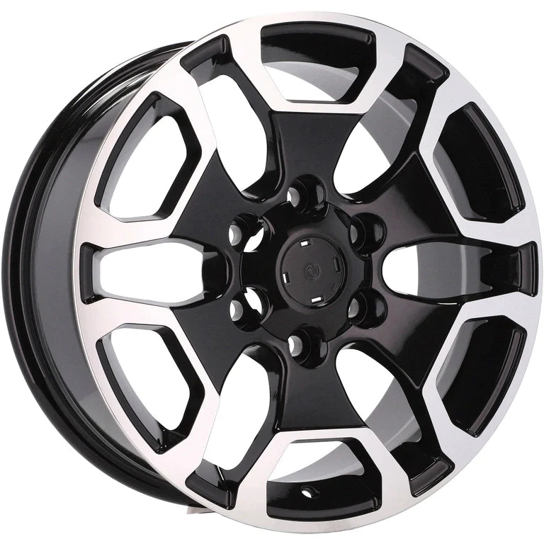 Alu kola Racing Line A6216 Black Polished WheelsUp