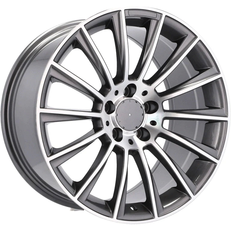Alu kola Racing Line B1048 Grey Polished WheelsUp