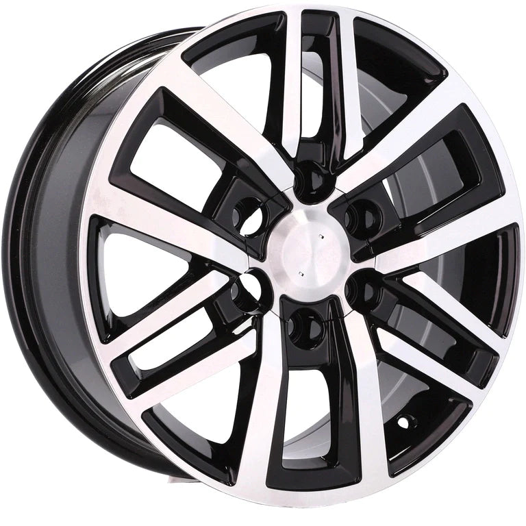 Alu kola Racing Line B1155 Black Polished WheelsUp