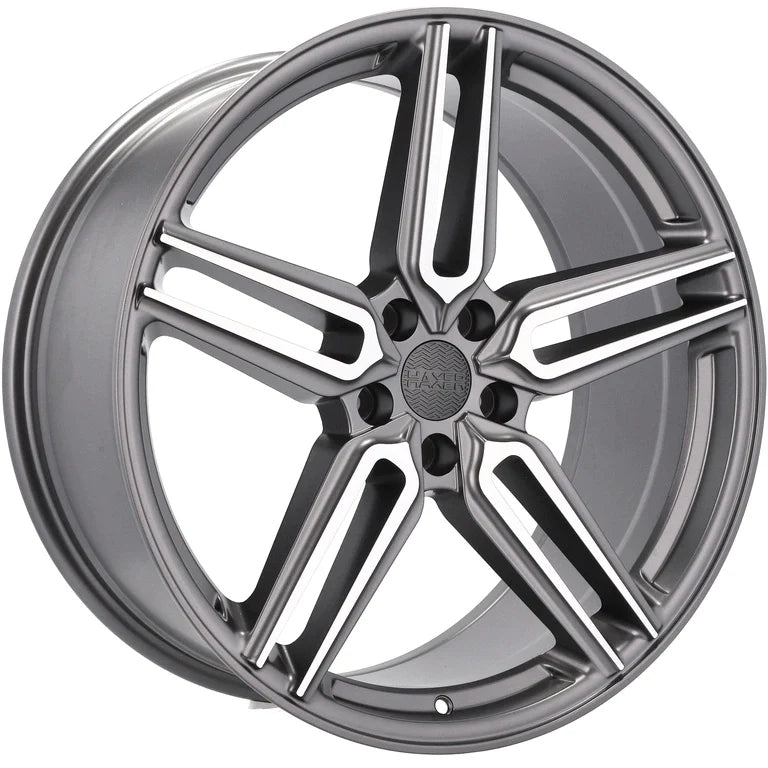 Alu kola Racing Line B1382 Grey Polished Half Matt WheelsUp