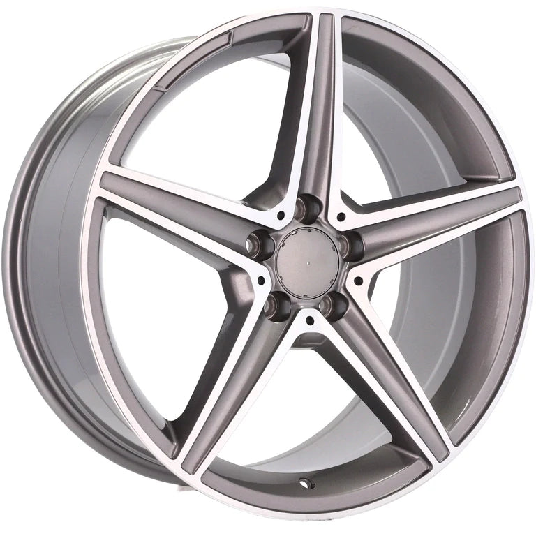 Alu kola Racing Line B5052 Grey Polished WheelsUp