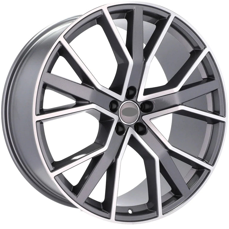 Alu kola Racing Line B5131 Grey Polished WheelsUp