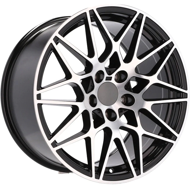 Alu kola Racing Line B5167 Black Polished WheelsUp